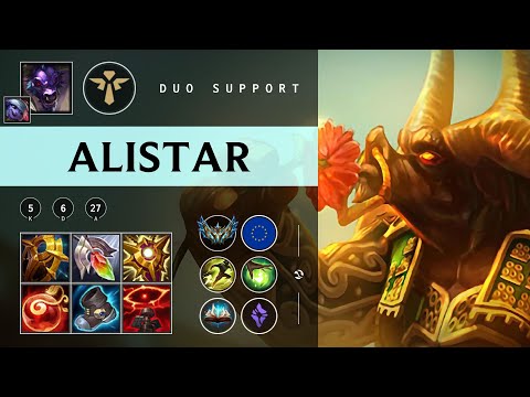 Alistar Support vs Braum - EUW Challenger Patch 25.24
