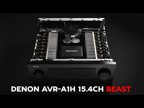 Denon Goes Beast Mode: 15.4CH AVR-A1H 8K Receiver - Details Revealed!