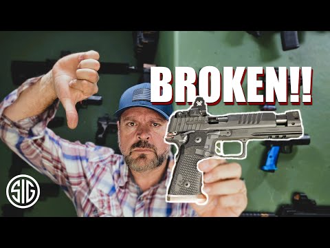 SIG P211 GTO CATASTROPHIC FAILURE - $$$ Gun Destroyed by 30¢ Plastic Part | Watch Before You Buy