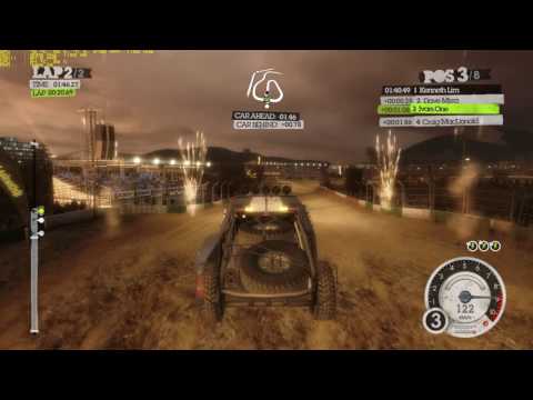 Colin McRae Dirt 2 Walkthrough Part 28 - "Baja: K&N Landrush"