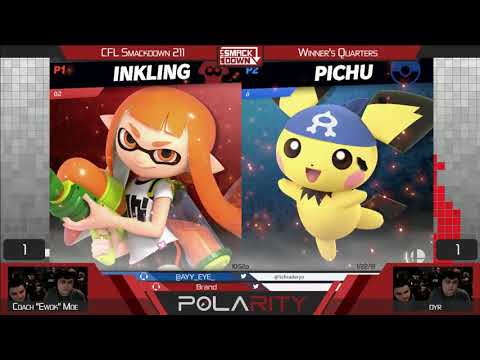 CFL Smackdown Ultimate 211 - Ewok (Bowser, Pichu) vs Dyr (Daisy, Inkling) - Winners Quarters