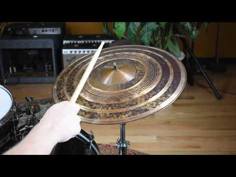 18" Matt Nolan Custom MNC18MCR Crash Cymbal 1634g *Video* image 7