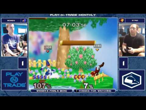 PlayNTrade Monthly 2 Melee Singles - Bones (Falco) vs Stro (Link) - Winner's Finals
