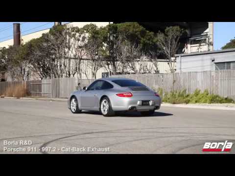 Borla R&D - Porsche 911 (997.2) Cat-Back Exhaust [Exhaust System Sounds]