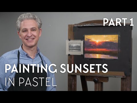 Painting Sunsets in Pastel - PART 1
