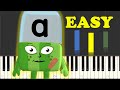 Alphablocks Theme Song Piano Tutorial Piano AccoMan