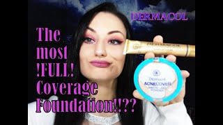 DERMACOL The most Full coverage Foundation!? 12 HOUR Wear-test!!! Really??!!