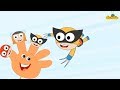 Finger Family Nursery Rhyme Superhero Twist Songs For Babies Children
