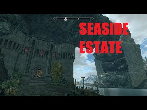 Skyrim Special Edition Mod Review SeaSide Estate Player Home