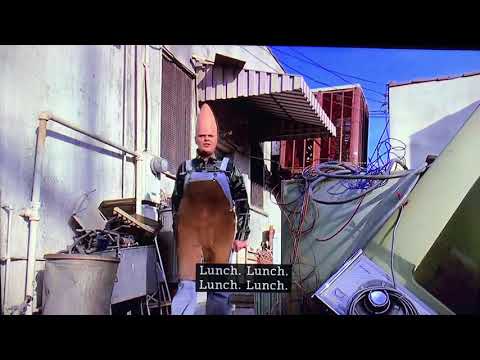 Coneheads Pizza and phone home scene