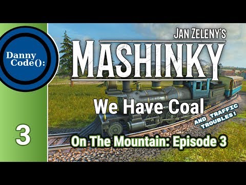Mashinky: The Mountain Ep 3 - We Have Coal! [Gameplay - Signal Tutorial - Let's Play]