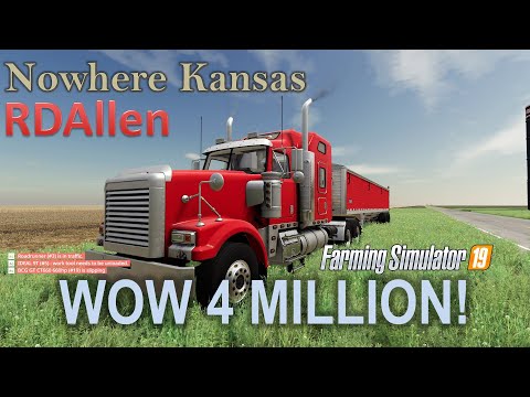 WOW 4 Million for a Load of Soybeans! | E32 Nowhere Kansas | Farming Simulator 19
