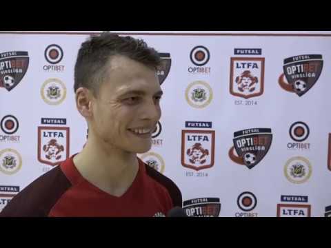 2018-09-30 INTERVIJA #3 Matīss Babris  FC Petrow