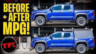 Camper vs No Camper: Did Our New Toyota Tacoma MPG Tank? We Run the Denver 100 Test