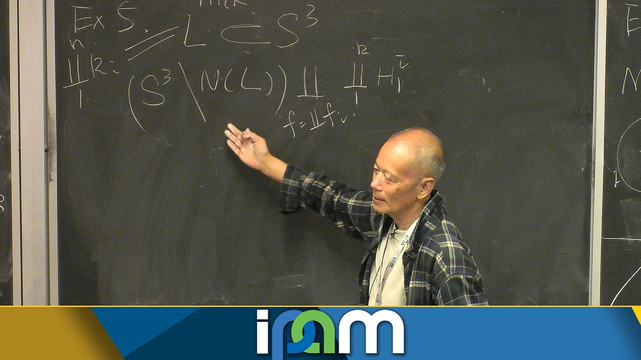 Shicheng Wang - A quick introduction to 3-manifolds - IPAM at UCLA