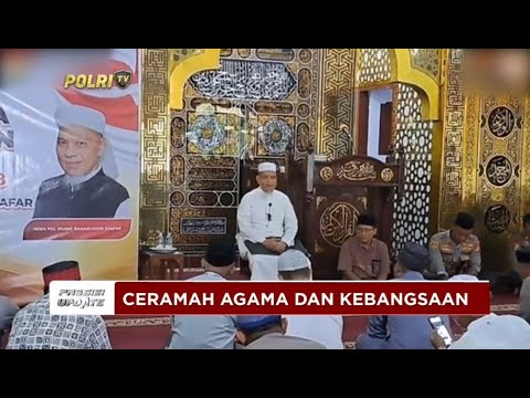 PRESISI UPDATE : POLRES PALOPO GELAR CERAMAH AGAMA DAN KEBANGSAAN 05/07/2024 10.00