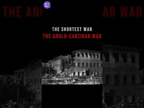 ZANZIBAR || The SHORTEST WAR in the HISTORY #zanzibar #shortestwar #war #fact #didyouknow #shorts