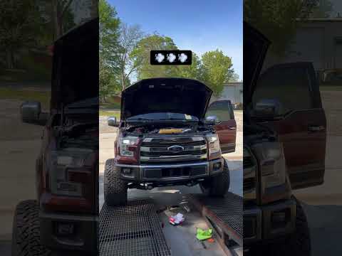 3.5 f150 ecoboost BOV before upgrading the intercooler #f150 #ecoboost #f150ecoboost