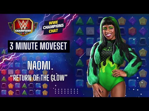 The BIG 600 | Naomi "Return of the Glow" | 3 Minute Movesets | WWE Champions Chat