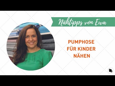 Pumphose für Kinder nähen