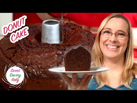 Italian "Ciambellone" π Chocolate Donut Cake Recipe