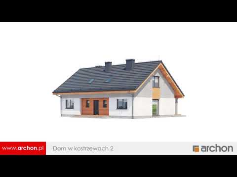 Dom w kostrzewach 2 – Tania w budowie parterówka I ARCHON+ Projekty Domów