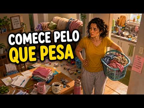 COMO ORGANIZAR TODA A CASA AOS POUCOS | SEM DESÂNIMO E SEM EXAGERO.