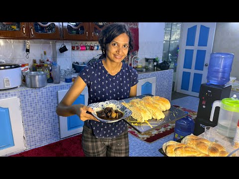 MUTTON PEPPER POT AND FLUFFY PLAIT BREAD | CHRISTMAS EVE 🇬🇾 #cooking #vlog #fyp