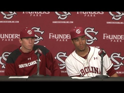 POST-GAME: Taylor Widener, Dom Thompson-Williams on Coastal Carolina — 4/5/16