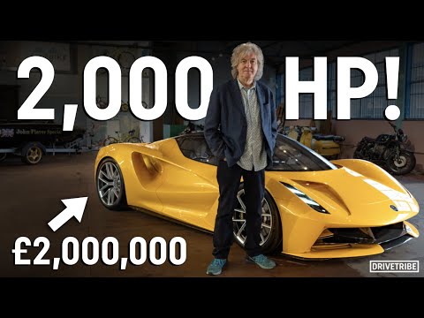James May's first look at the 2000hp Lotus Evija