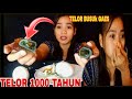 MUKBANG TELOR PITAN TELOR BUSUK Century Eggs Bau Pesing