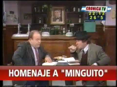 Minguito con Javier Portales