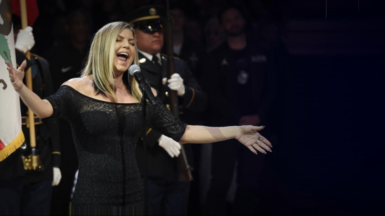 Fergie says her version of the national anthem 'didn't strike intended tone'