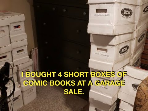 I Bought 4 Short Boxes of Comic Books at a Garage Sale. Let's Look at the Keys.