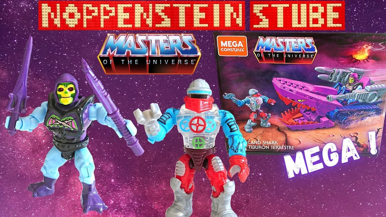 Und wieder ein Mega Set 😍 Mega Construx Masters of the Universe Land Shark | He-Man MOTU