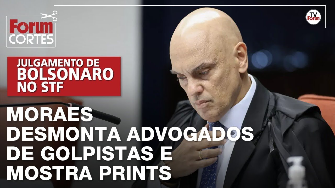 Moraes destrói defesas sobre acessos aos autos no julgamento de Bolsonaro e mostra logins