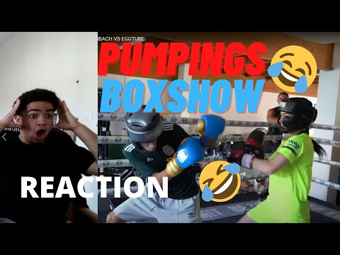 PUMPING‘S BOXSHOW🥊|NADIA OFFENBACH VS EGGTUBE REACTION | Mejortheflyest