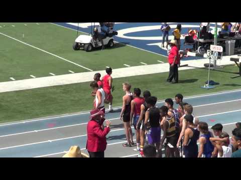 VarB 4x800 at CA Relays 3-19-16 - Los Alamitos Boys