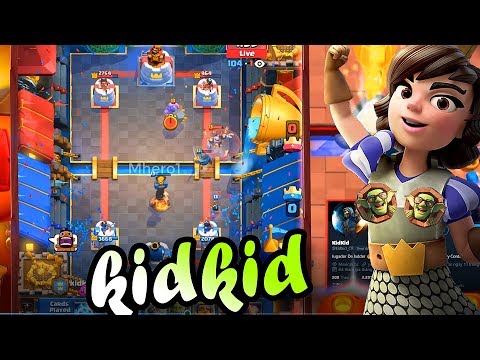 Kidkid Logbait GOD 7822Trophy 🏆 Logbait Classic Clash Royale