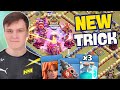 NAVI with BATTLE DRILL CLONE VALKS TRICK | Clash of Clans