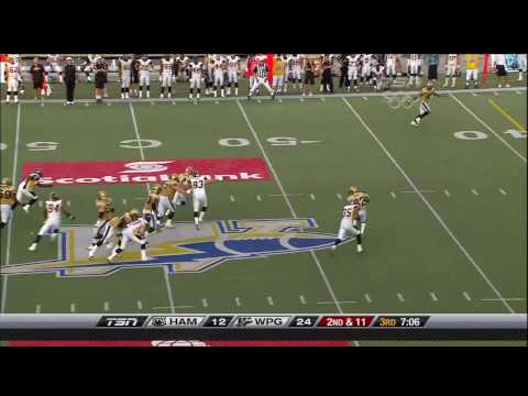 CFL Hamilton 29, Winnipeg 49 - July 2, 2010