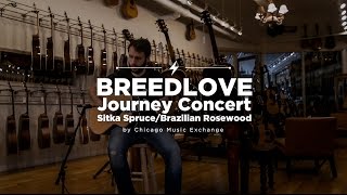 Video thumbnail for Breedlove Journey Concert Sitka Spruce/Brazilian Rosewood | CME Quick Riffs | Dan B. by Chicago Music Exchange