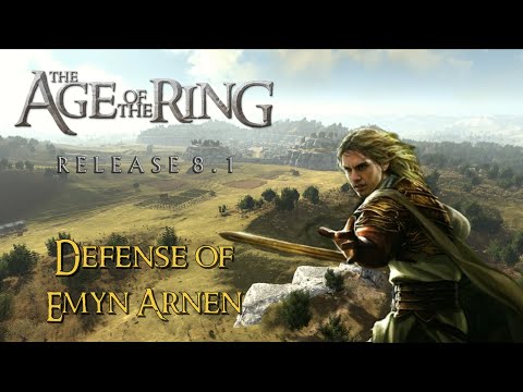 Age of the Ring Mod 8.1 - Defense of Emyn Arnen by Rivendell - Custom Map I BFME II RotWK