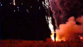 preview picture of video 'Fourth of July Fireworks Show Hercules CA 2009'