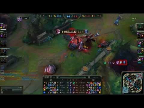 GG FORGIVEN Vayne QUADRA KILL   151104