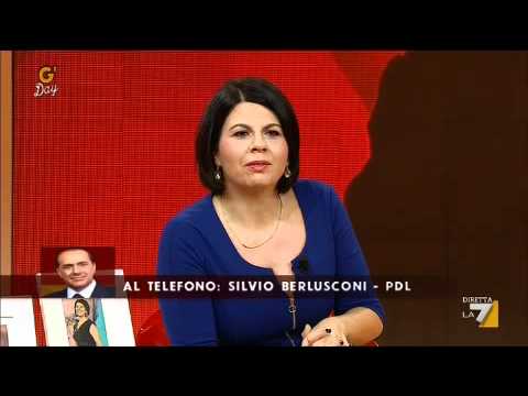 G'day - G'DAY con Geppi Cucciari 09/11/2011 - La telefonata di Silvio Berlusconi a G'Day
