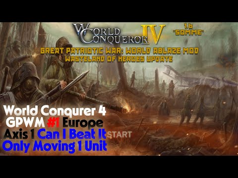 Can I Beat The Spanish Civil War Campaign Using ONLY ONE Unit? | World Conqueror 4 GPWM #1