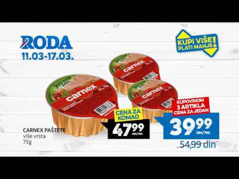 Roda: Kupi više, plati manje 11 - 17.03.2017.