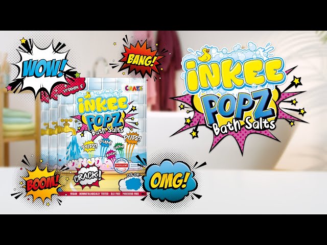 Video teaser for CRAZE INKEE Popz Badesalz