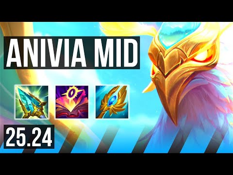 ANIVIA vs SYNDRA (MID) | Good KDA: 11/1/6 | EUW Master | 25.24